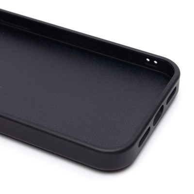 Чехол-накладка для Apple iPhone 14 капли дождя (титановый черный) - PC096 POSH SHINE