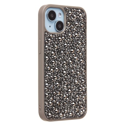 Чехол-накладка для Apple iPhone 14 капли дождя (титановый серый) - PC096 POSH SHINE