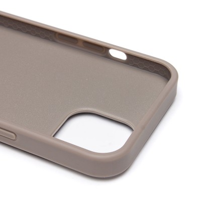 Чехол-накладка для Apple iPhone 14 капли дождя (титановый серый) - PC096 POSH SHINE