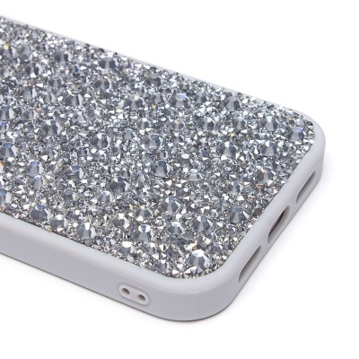 Чехол-накладка для Apple iPhone 14 капли дождя (белый) - PC096 POSH SHINE