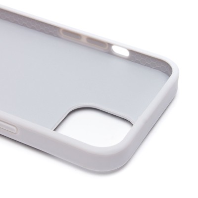Чехол-накладка для Apple iPhone 14 капли дождя (белый) - PC096 POSH SHINE