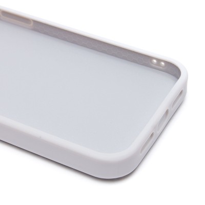 Чехол-накладка для Apple iPhone 14 капли дождя (белый) - PC096 POSH SHINE