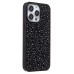 Чехол-накладка для Apple iPhone 15 Pro Max капли дождя (титановый черный) - PC096 POSH SHINE