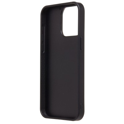 Чехол-накладка для Apple iPhone 15 Pro Max капли дождя (титановый черный) - PC096 POSH SHINE