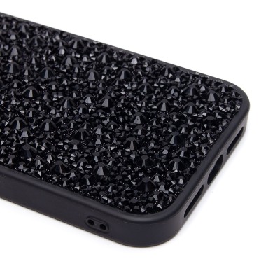 Чехол-накладка для Apple iPhone 15 Pro Max капли дождя (титановый черный) - PC096 POSH SHINE