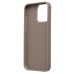 Чехол-накладка для Apple iPhone 15 Pro Max капли дождя (титановый серый) - PC096 POSH SHINE
