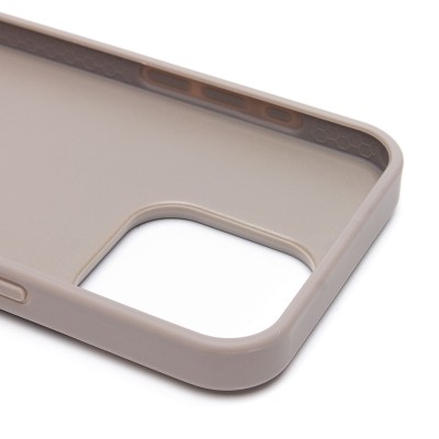 Чехол-накладка для Apple iPhone 15 Pro Max капли дождя (титановый серый) - PC096 POSH SHINE