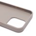 Чехол-накладка для Apple iPhone 15 Pro Max капли дождя (титановый серый) - PC096 POSH SHINE