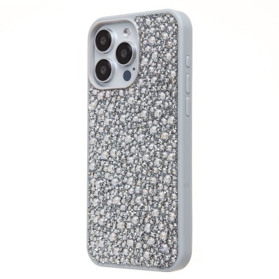 Чехол-накладка для Apple iPhone 15 Pro Max капли дождя (белый) - PC096 POSH SHINE