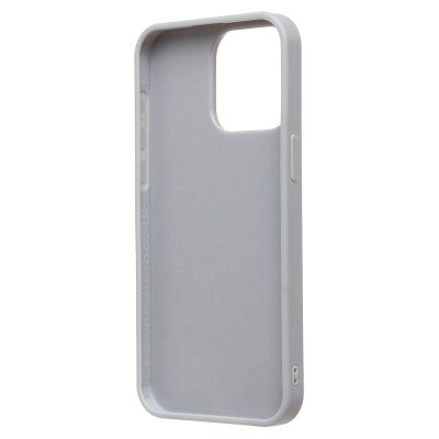Чехол-накладка для Apple iPhone 15 Pro Max капли дождя (белый) - PC096 POSH SHINE