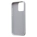 Чехол-накладка для Apple iPhone 15 Pro Max капли дождя (белый) - PC096 POSH SHINE