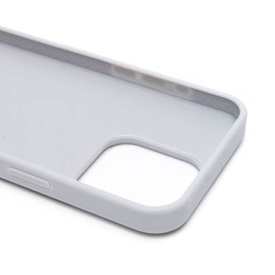 Чехол-накладка для Apple iPhone 15 Pro Max капли дождя (белый) - PC096 POSH SHINE