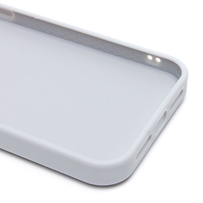 Чехол-накладка для Apple iPhone 15 Pro Max капли дождя (белый) - PC096 POSH SHINE