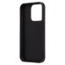Чехол-накладка для Apple iPhone 15 Pro капли дождя (титановый черный) - PC096 POSH SHINE