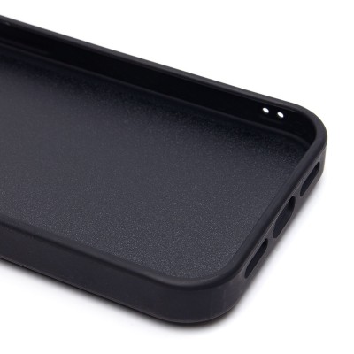 Чехол-накладка для Apple iPhone 15 Pro капли дождя (титановый черный) - PC096 POSH SHINE