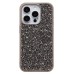 Чехол-накладка для Apple iPhone 15 Pro капли дождя (титановый серый) - PC096 POSH SHINE