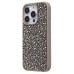 Чехол-накладка для Apple iPhone 15 Pro капли дождя (титановый серый) - PC096 POSH SHINE