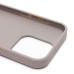 Чехол-накладка для Apple iPhone 15 Pro капли дождя (титановый серый) - PC096 POSH SHINE