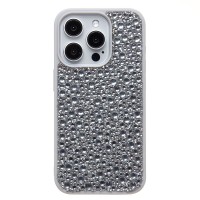 Чехол-накладка для Apple iPhone 15 Pro капли дождя (белый) - PC096 POSH SHINE