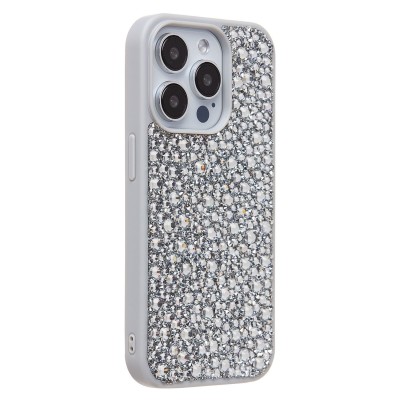 Чехол-накладка для Apple iPhone 15 Pro капли дождя (белый) - PC096 POSH SHINE