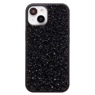 Чехол-накладка для Apple iPhone 15 капли дождя (титановый черный) - PC096 POSH SHINE