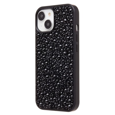 Чехол-накладка для Apple iPhone 15 капли дождя (титановый черный) - PC096 POSH SHINE