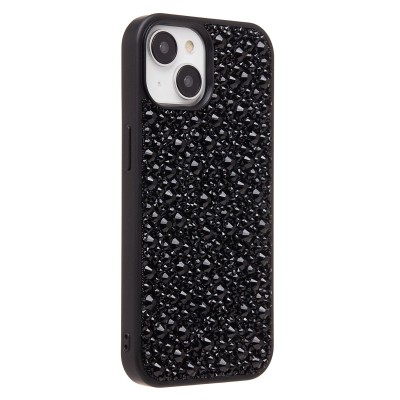 Чехол-накладка для Apple iPhone 15 капли дождя (титановый черный) - PC096 POSH SHINE