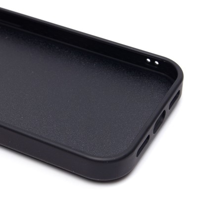 Чехол-накладка для Apple iPhone 15 капли дождя (титановый черный) - PC096 POSH SHINE