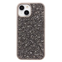 Чехол-накладка для Apple iPhone 15 капли дождя (титановый серый) - PC096 POSH SHINE