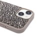 Чехол-накладка для Apple iPhone 15 капли дождя (титановый серый) - PC096 POSH SHINE