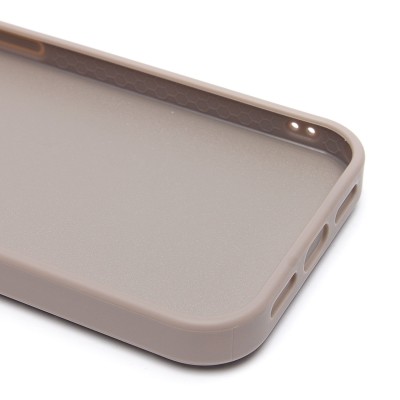 Чехол-накладка для Apple iPhone 15 капли дождя (титановый серый) - PC096 POSH SHINE