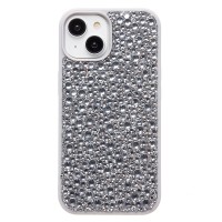Чехол-накладка для Apple iPhone 15 капли дождя (белый) - PC096 POSH SHINE