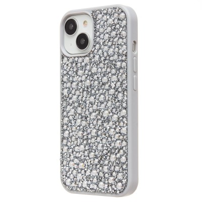 Чехол-накладка для Apple iPhone 15 капли дождя (белый) - PC096 POSH SHINE
