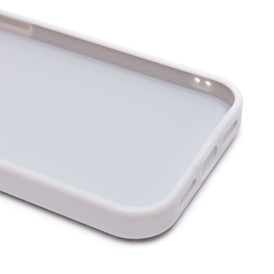 Чехол-накладка для Apple iPhone 15 капли дождя (белый) - PC096 POSH SHINE