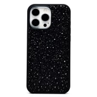 Чехол-накладка для Apple iPhone 16 Pro Max капли дождя (титановый черный) - PC096 POSH SHINE