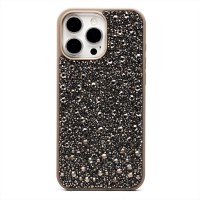 Чехол-накладка для Apple iPhone 16 Pro Max капли дождя (титановый серый) - PC096 POSH SHINE