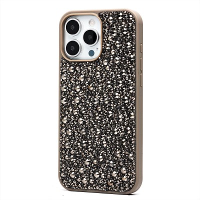 Чехол-накладка для Apple iPhone 16 Pro Max капли дождя (титановый серый) - PC096 POSH SHINE
