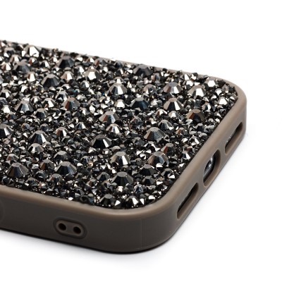 Чехол-накладка для Apple iPhone 16 Pro Max капли дождя (титановый серый) - PC096 POSH SHINE