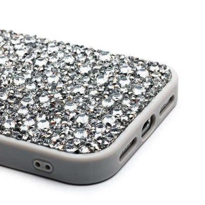 Чехол-накладка для Apple iPhone 16 Pro Max капли дождя (белый) - PC096 POSH SHINE