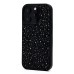 Чехол-накладка для Apple iPhone 16 Pro капли дождя (титановый черный) - PC096 POSH SHINE