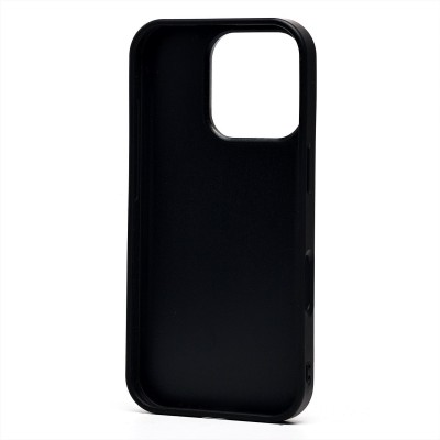 Чехол-накладка для Apple iPhone 16 Pro капли дождя (титановый черный) - PC096 POSH SHINE