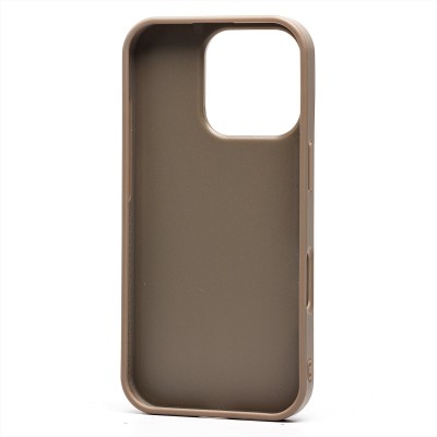 Чехол-накладка для Apple iPhone 16 Pro капли дождя (титановый серый) - PC096 POSH SHINE