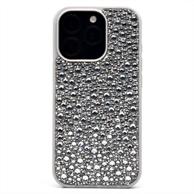 Чехол-накладка для Apple iPhone 16 Pro капли дождя (белый) - PC096 POSH SHINE