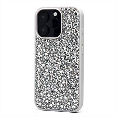 Чехол-накладка для Apple iPhone 16 Pro капли дождя (белый) - PC096 POSH SHINE