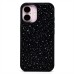 Чехол-накладка для Apple iPhone 16 капли дождя (титановый черный) - PC096 POSH SHINE