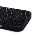 Чехол-накладка для Apple iPhone 16 капли дождя (титановый черный) - PC096 POSH SHINE