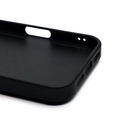 Чехол-накладка для Apple iPhone 16 капли дождя (титановый черный) - PC096 POSH SHINE