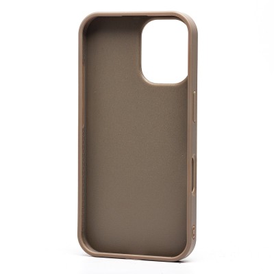Чехол-накладка для Apple iPhone 16 капли дождя (титановый серый) - PC096 POSH SHINE