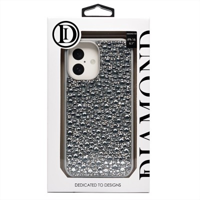 Чехол-накладка для Apple iPhone 16 капли дождя (белый) - PC096 POSH SHINE