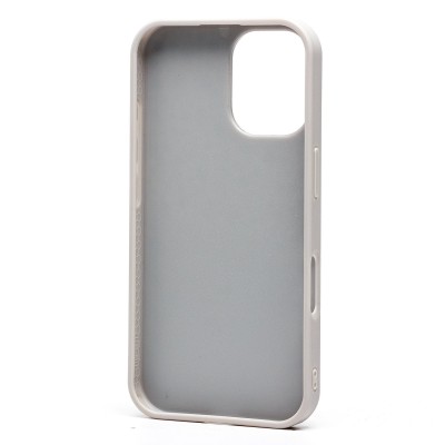 Чехол-накладка для Apple iPhone 16 капли дождя (белый) - PC096 POSH SHINE